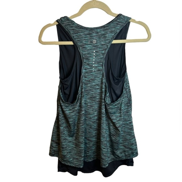 TANGERINE LAYERED RACERBACK TANK - Picture 2 of 4